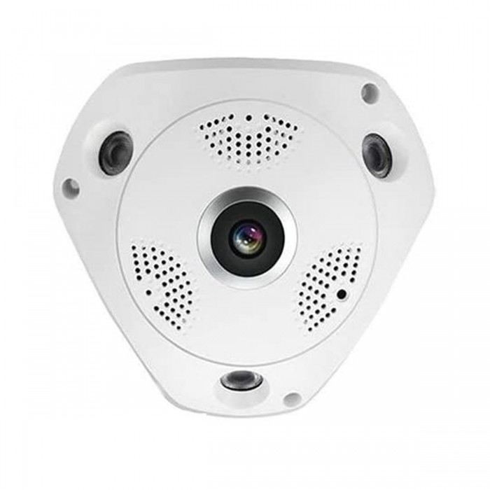 Camara Fisheye Ip 6 Megapixel / 180° - 360° / Dewarping