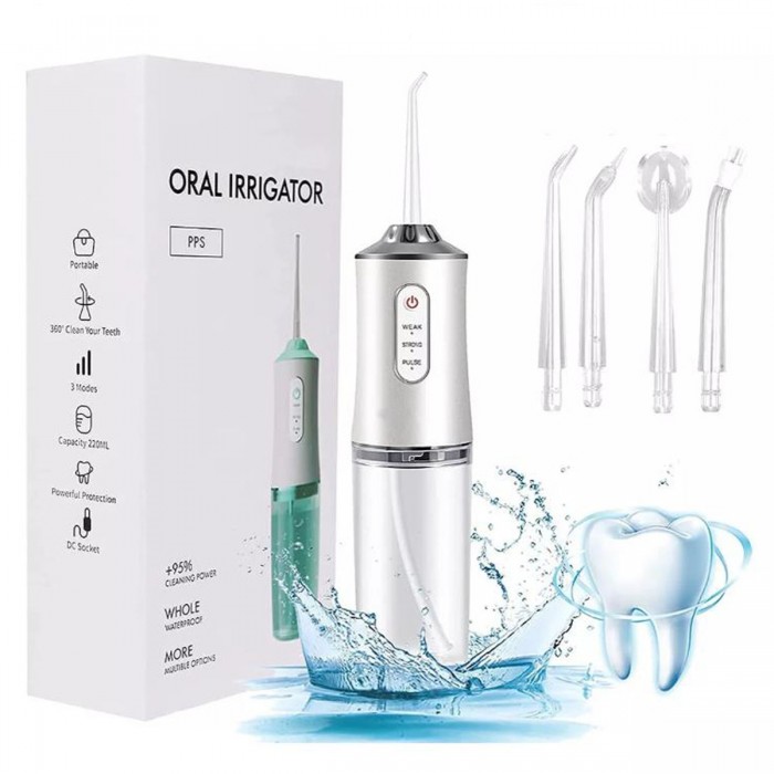 Irrigadores Bucales Dental Portable Charging + Puntas Chorro